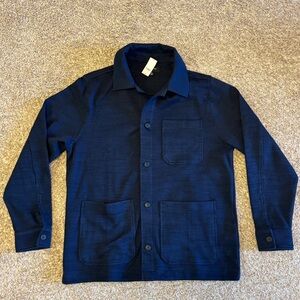 Banana Republic Dark Blue Knit Chore Jacket